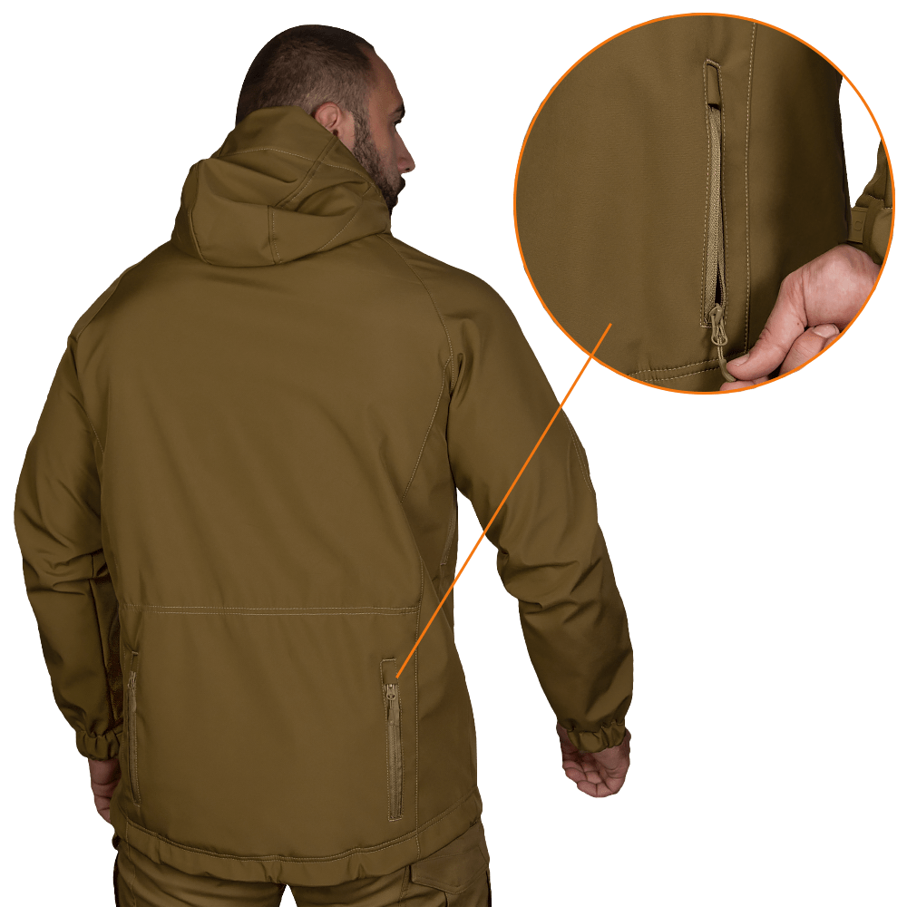 Куртка Camotec Stalker SoftShell Койот Фото 2